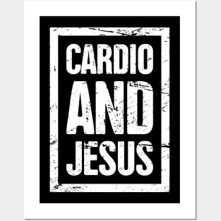 Cardio - Gift For Christian Workout Gym Fans Posters and Art